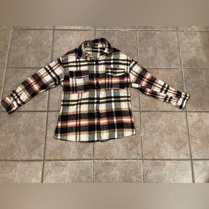 SHEIN Multicolor Plaid Jacket